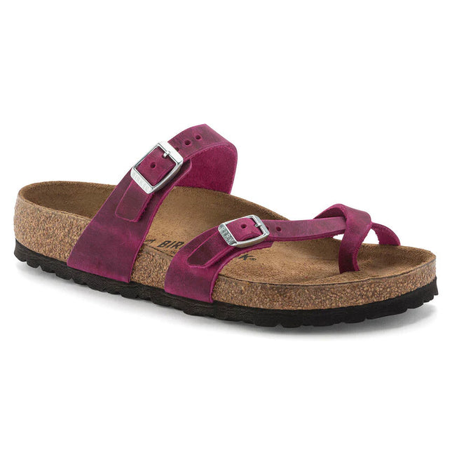 Birkenstock Mayari Sandals Oiled Leather Brown Size 5 Women’s New