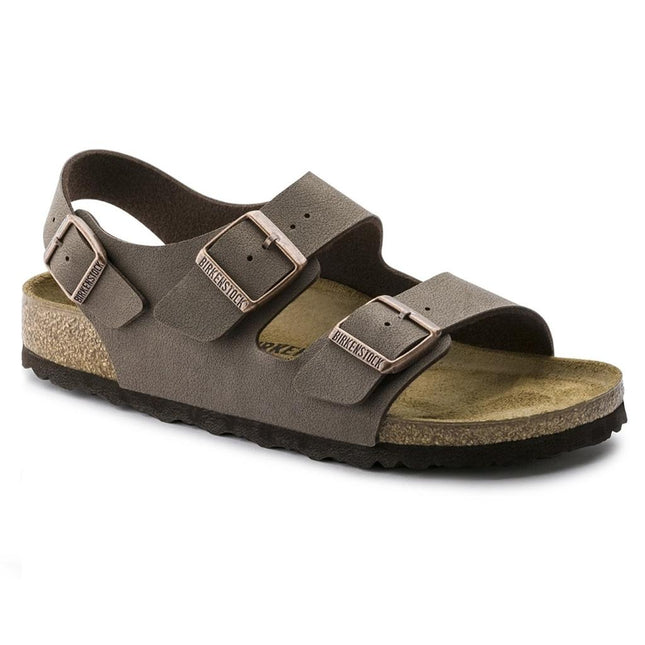 Birkenstock Milan Sandals Birko-Flor Nubuck Mocha Size 8 Men’s New