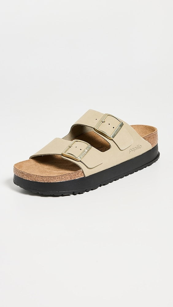 Birkenstock Women’s Arizona Platform Flex Sandals Size 8 New Without Box