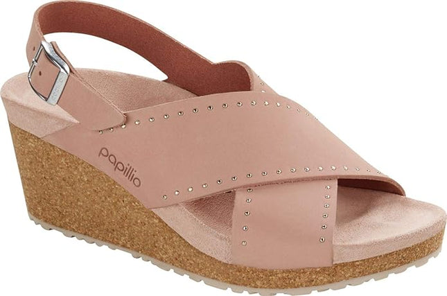 Birkenstock Women’s Samira Wedge Sandals Black Size 5 New Without Box