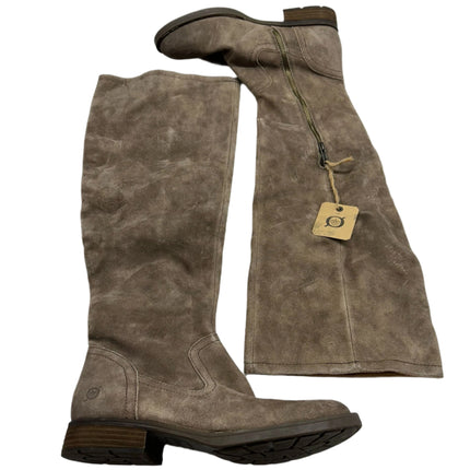 Born Women's Tall Leather Boots - New Without Box with Imperfection, Size 9.5
