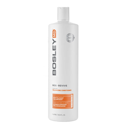 BosleyMD BosRevive Color-Safe Nourishing Shampoo & Conditioner Kit for Thinning Hair 33.8 oz - New