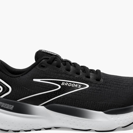 Brooks Men’s Glycerin 21 Neutral Running Shoe, Black/Grey/White, Size 14 - New