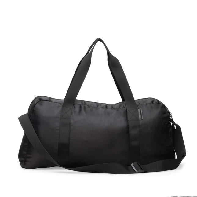 Brookstone Men’s Lightweight Water-Resistant Travel Duffel Bag 21"x11"x7.5" – Black – New