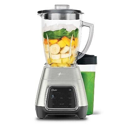 Oster 2-in-1 Power Reversing Blender with Touchscreen Technology, 1000W Motor - Open Box (Blender Only, No Cup)