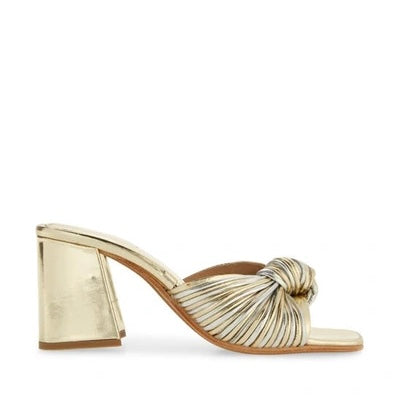 Jeffrey Campbell Women’s Gold Metallic Knot Sandals - Size 8 - New Without Box