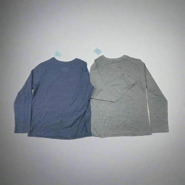 Boys’ Long-Sleeve Shirts, Size S (6-7) New,  2-Pack