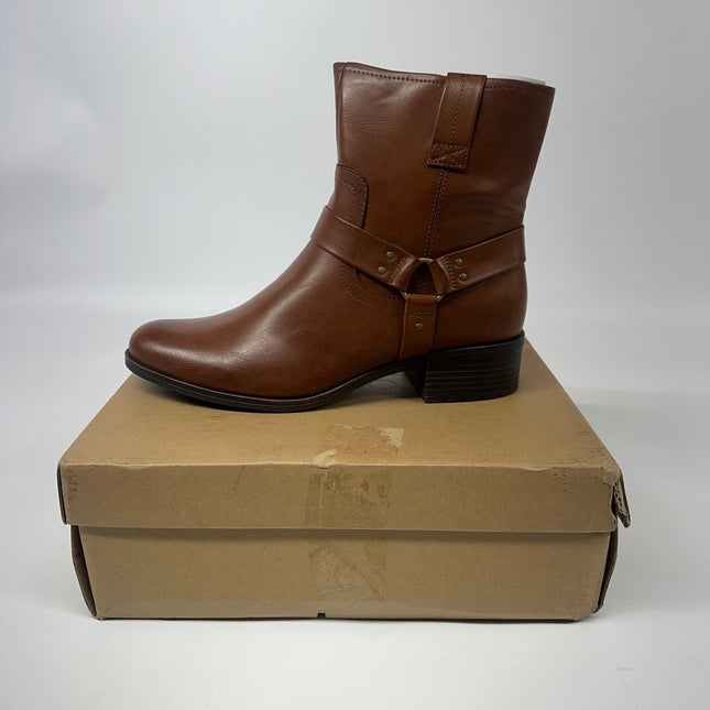 Frye & Co Elodie Boots, Open Box, Size 11, Brush Brown