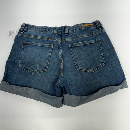 Caslon Women's Blue Light Wash Cuffed Denim Shorts, New, Size 27