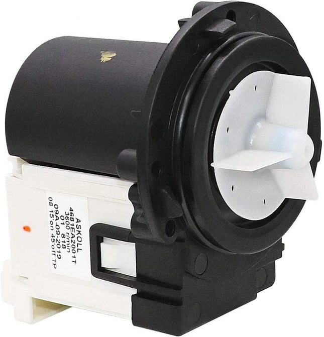  LG 4681EA2001T washer drain pump motor replacement, compatible with Kenmore & LG washers”