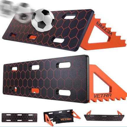 VETRA Soccer Rebounder Board - Portable Passing Wall with Sandbags
Heavy-Duty Portable Rebounder & Passing Board - Sandbags - Use for Solo Soccer Training & Ball Control