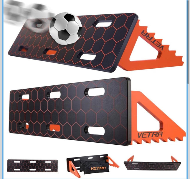 VETRA Soccer Rebounder Board - Portable Passing Wall with Sandbags
Heavy-Duty Portable Rebounder & Passing Board - Sandbags - Use for Solo Soccer Training & Ball Control