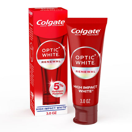 Colgate Optic White Renewal Teeth Whitening Toothpaste 3 Oz - Exp. 03/2027