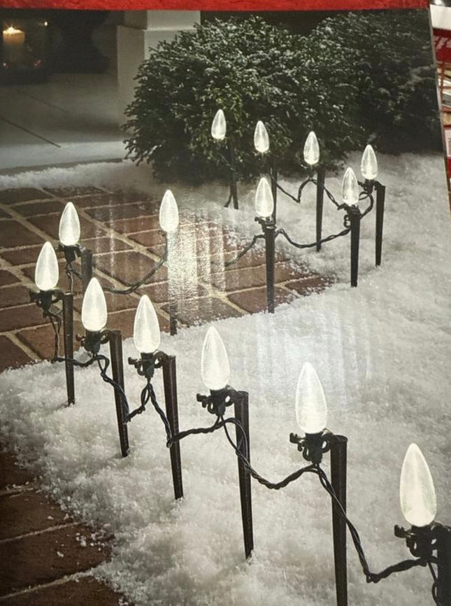 Home Accents Holiday 80282 Outdoor Light Installation Stakes 12 in. 25 Pack