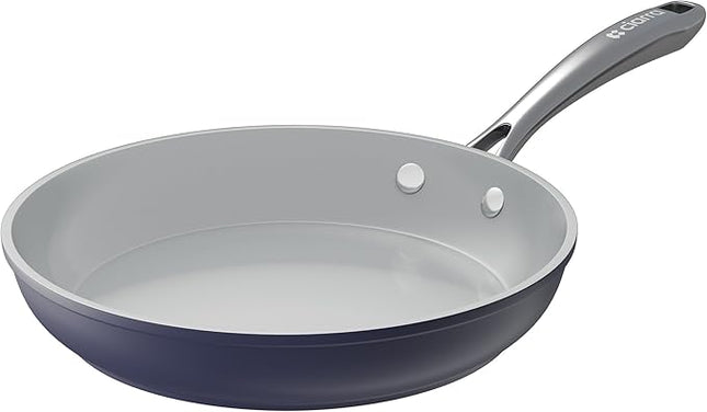 CIARRA Nonstick Ceramic Frying Pan - Open Box, 10.2 Inches, Blue

