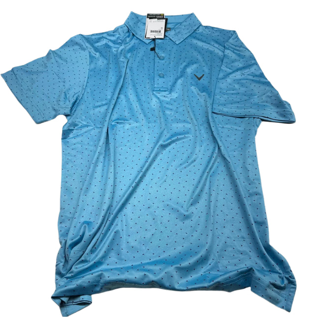 Callaway Opti-Dri Men's Polo Shirt, Size M, Light Blue - NEW

