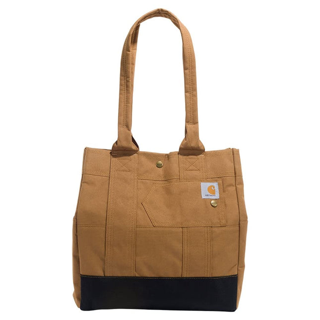 Carhartt Gear Vertical Snap Tote Carhartt Brown One Size New