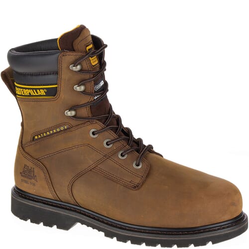 Caterpillar Salvo Safety Boots Brown Size 10.5 New