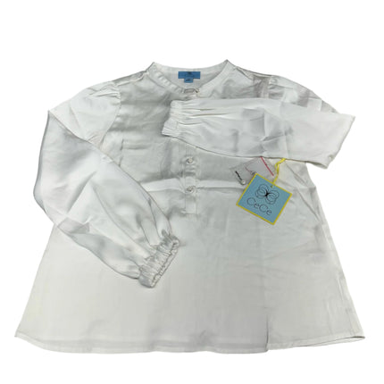 CeCe Whistle Daydream Soft Ecru Blouse Size XS New
