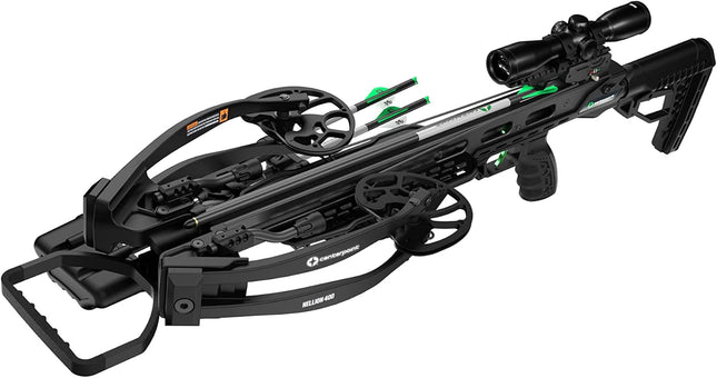 CenterPoint Hellion 400 Crossbow Package with Scope – 400 FPS Hunting Bow – New