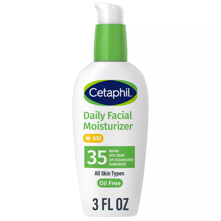 Cetaphil Daily Face Moisturizer with SPF 35 Sunscreen - 3oz - New, Exp. 03/2026