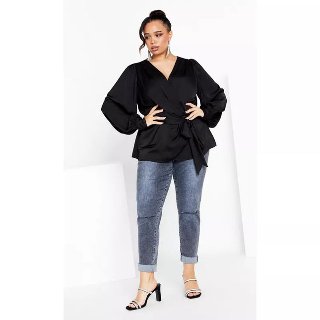 City Chic Women's Plus Size Opulent Top