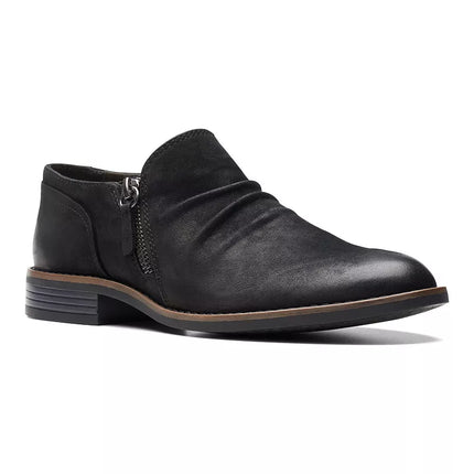 Clarks Women's Camzin Pace Oxford Nubuck Shooties, New, Size 