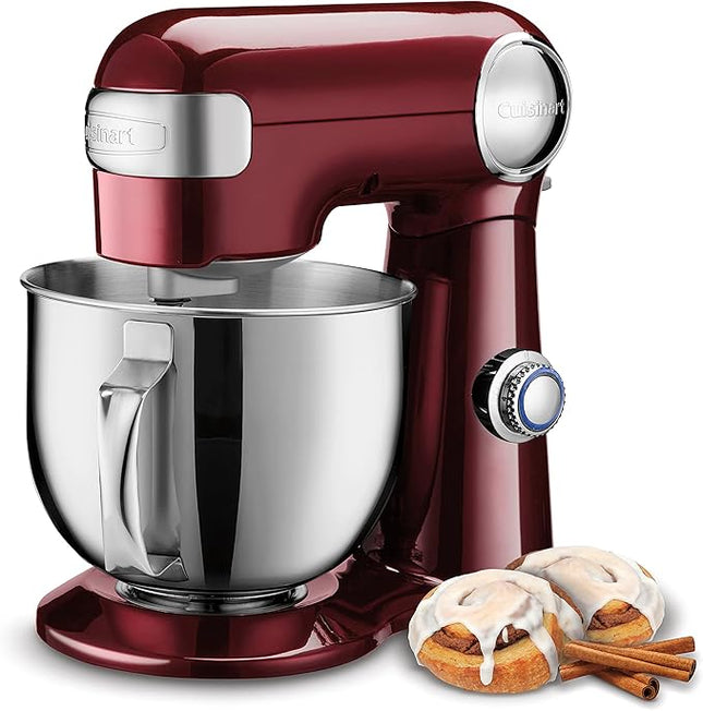Cuisinart 12-Speed Stand Mixer, 5.5 Quart Bowl, SM-50PN - Pinot Noir (New)