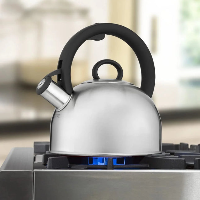 Cuisinart 2qt Stovetop Steam & Soothe Teakettle Stainless Steel CKS-22 New