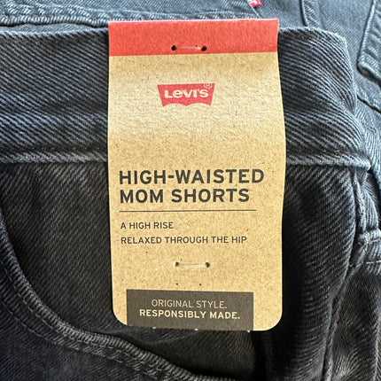 Levi’s High-Waisted Mom Shorts - Size 27