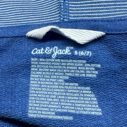 Cat & Jack Boys’ Hoodie, Size S (6-7) New without tags