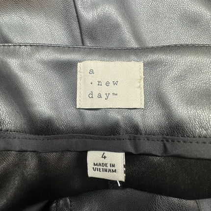 A New Day Women’s Faux Leather Pants Size 4 - New Without Tags
