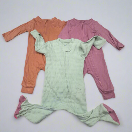 Baby Sleepers 3-Pack, Size (3-6) Months, New Without Tag