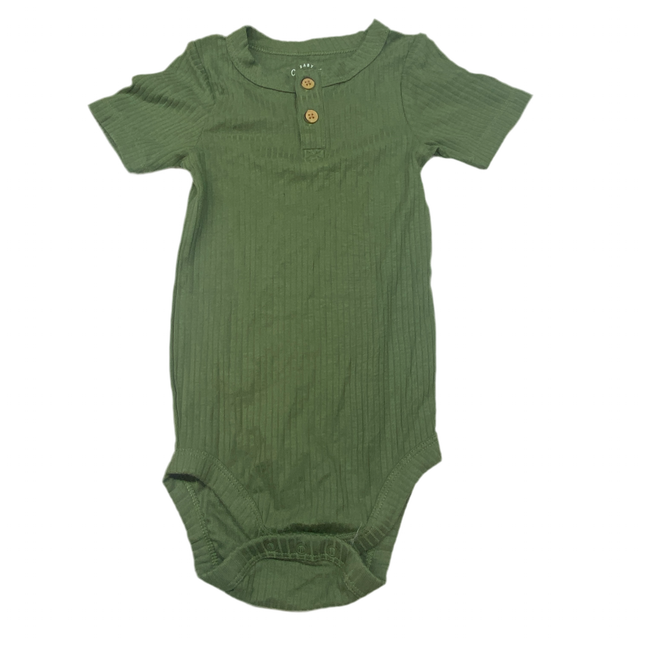 Green Cat & Jack Baby Bodysuit, New Without Tags, Size 18M