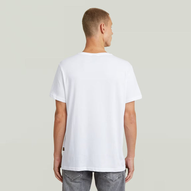 G Star Shattered Graphic Shirt - Mens Whites - Size L