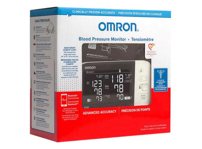 Omron BP7455 Blood Pressure Monitor With Bluetooth Connectivity, SEALED