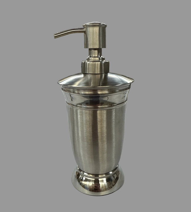 Home Classics Two Tone Lotion / Soap Dispenser - Classic Silver