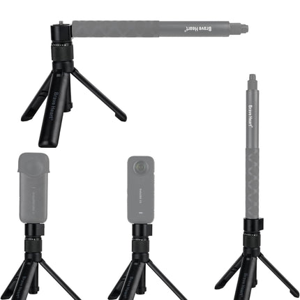 Bullet Time Handle Tripod Multi-Functional Tabletop Fold Tripod, Open Box