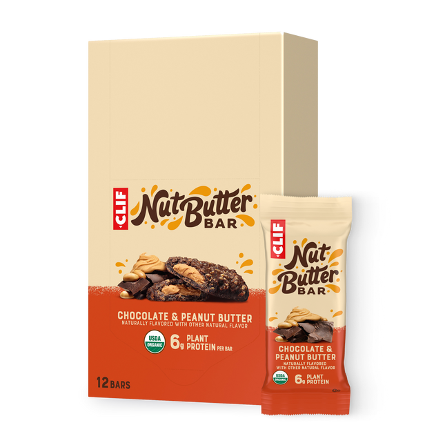 Clif Bar, Nut Butter Bars, Chocolate & Peanut Butter ( Jan. 2027)