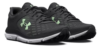 Under Armour Charged Assert 10 Jet Gray/Aqua Foam Size 7.5 Women's New