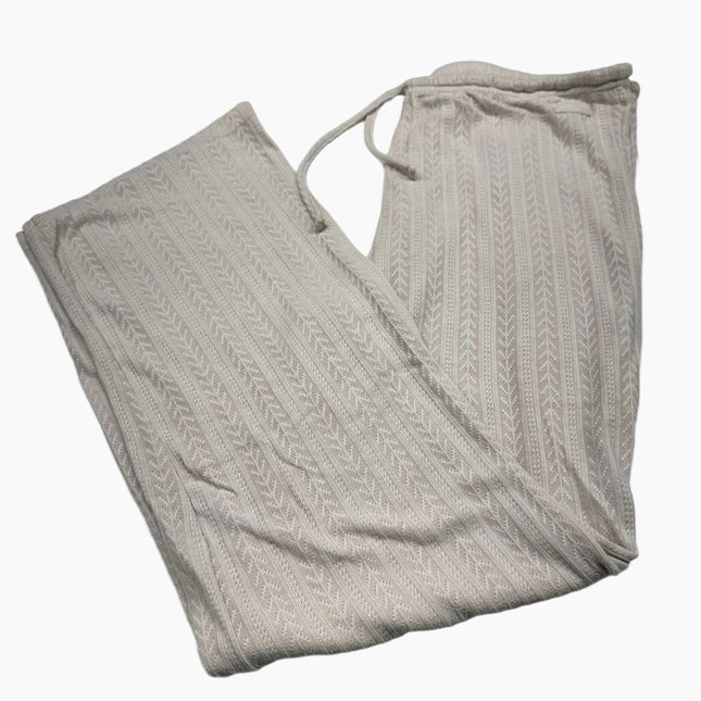 Danskin Women's Knit Lounge Pants - Beige, Size XL, 1 Piece Only (New)