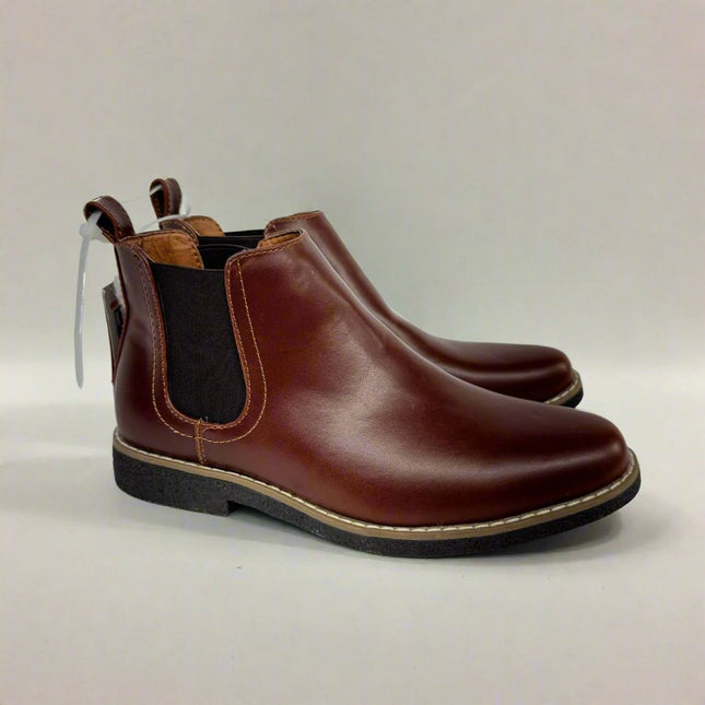 Deer Stags Rockland Chelsea Boots - Brown, New, No Box, Size 5