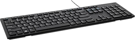 Dell Wired Keyboard - Black KB216 (580-ADMT) New