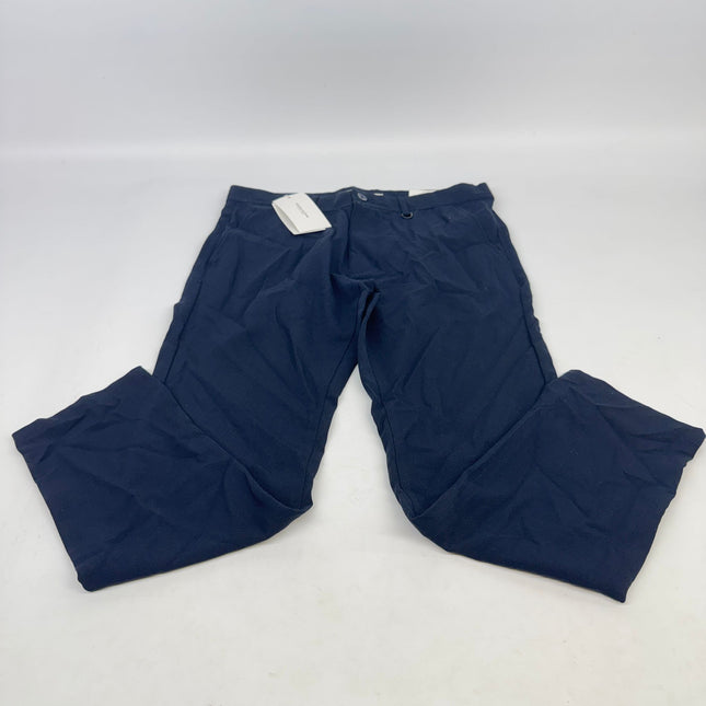 Denim & Flower Ricky Singh Men's Slim Pants Black Size 32 New 
