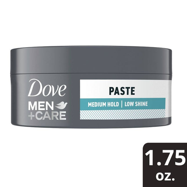 Dove Men+Care Hair Styling Paste, Medium Hold & Low Shine, 1.75 oz - New