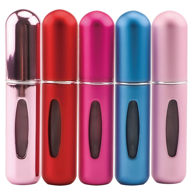 Dream Travel Refillable Perfume Travel Bottles 5-Pack Set - New

