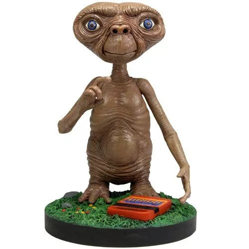 E.T. The Extra-terrestrial Movie NECA E.T. Headknocker Wobbler Nodder Open Box