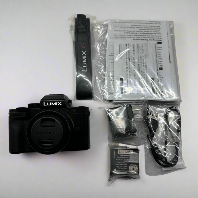 Panasonic LUMIX G100 4K Mirrorless Camera with 12-32mm Lens - Open Box