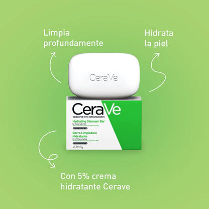 CeraVe Hydrating Cleansing Bar for Normal to Dry Skin, 4.5 oz