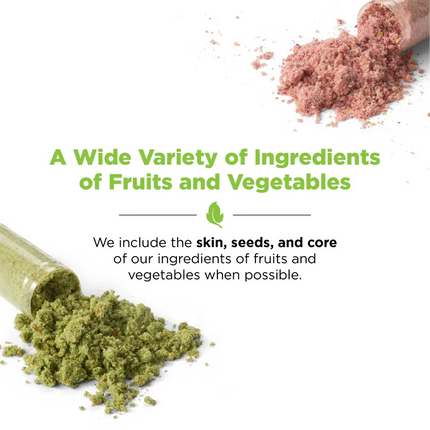 Balance of Nature Fruits & Veggies Supplements - Whole Fruit and Vegetable Ingredients - 90 Fruits Capsules, 90 Veggies Capsules.